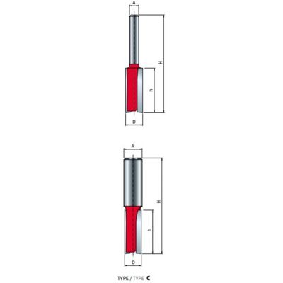 FREUD - 24 H20/52 Q8 Z2 - F03FR01499-04-15808P - Bohrer FREUD - 24 H20/52 Q8 Z2 - F03FR01499-04-15808P - Bohrer