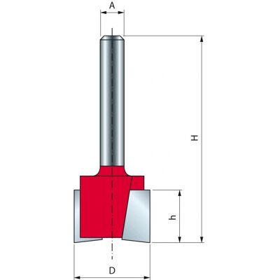 Fresa de madera Freud - Ø31,8 H12,1/60,3 Q12 Z2 - F03FR01575 - Broca para madera Fresa de madera Freud - Ø31,8 H12,1/60,3 Q12 Z2 - F03FR01575 - Broca para madera