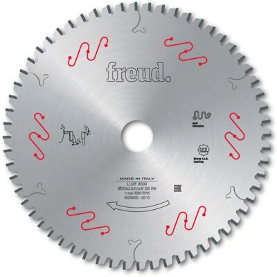 Freud Modelo F03FS04972 - Cuchilla para paneles - Adecuada para paneles recubiertos por las 2 caras Freud Modelo F03FS04972 - Cuchilla para paneles - Adecuada para paneles recubiertos por las 2 caras