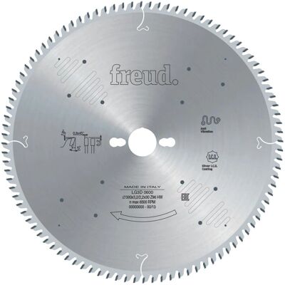 Freud Modell F03FS07436 Trapezförmige Klinge für doppelseitig beschichtete Platten - Ø300 Freud Modell F03FS07436 Trapezförmige Klinge für doppelseitig beschichtete Platten - Ø300