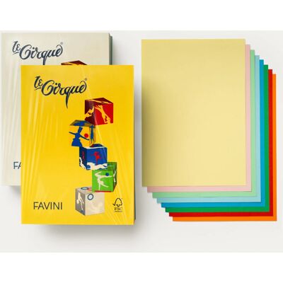 Favini A71X514 Mehrfarbig A4 Druckpapier - 500 Blatt Favini A71X514 Mehrfarbig A4 Druckpapier - 500 Blatt