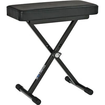 Quik Lok BX/8 Verstellbare Musikerbank - Schwarzer Polster Quik Lok BX/8 Verstellbare Musikerbank - Schwarzer Polster