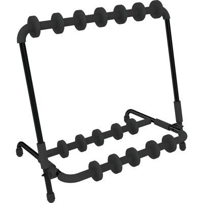 Quiklok GS/350 Guitar Stand - Fits 6 guitars - Steel - Foldable Quiklok GS/350 Guitar Stand - Fits 6 guitars - Steel - Foldable