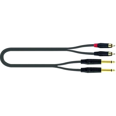 QUIKLOK - Just-2Rca2J-2 - 2 x RCA - Audio Cable QUIKLOK - Just-2Rca2J-2 - 2 x RCA - Audio Cable