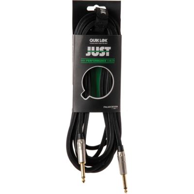 Quiklok JUST JJ 3 SL - Kabel instrumenty mono jack Quiklok JUST JJ 3 SL - Kabel instrumenty mono jack