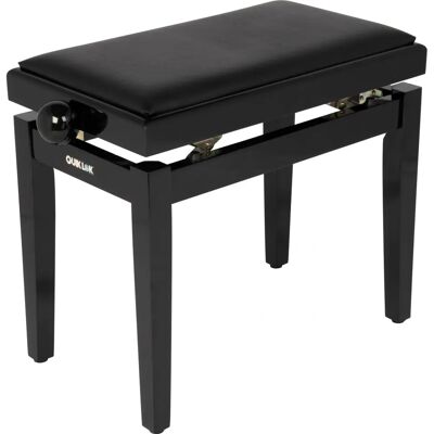 Quiklok PB/100 BK L Verstellbare Holzpianobank - Klavierhocker Quiklok PB/100 BK L Verstellbare Holzpianobank - Klavierhocker