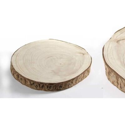 Webmarketpoint - Tronco 34 cm - Legno - Decorativa - Vassoio decorativo Webmarketpoint - Tronco 34 cm - Legno - Decorativa - Vassoio decorativo