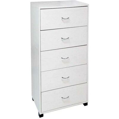 Iperbriko Cajonera Blanca 50x40x101cm Iperbriko Cajonera Blanca 50x40x101cm