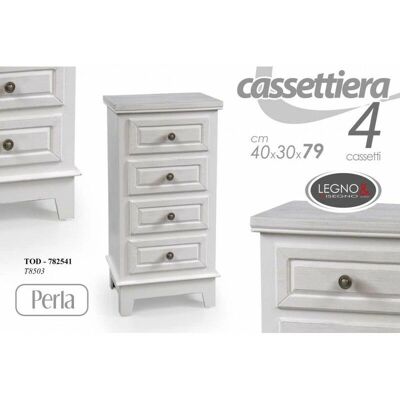 IPERBRIKO Cómoda estrecha blanca - Chest of drawers IPERBRIKO Cómoda estrecha blanca - Chest of drawers