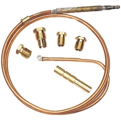 Termocoppia Ferrari universale Tecnomat - 60cm - Completa di dadi M8, M9, M10, M11/32" - F1 XT 8-9-10 Termocoppia Ferrari universale Tecnomat - 60cm - Completa di dadi M8, M9, M10, M11/32" - F1 XT 8-9-10