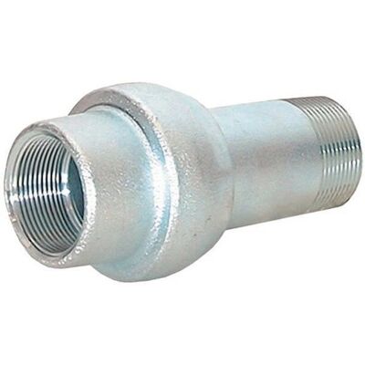 Ferrari Srl - Junta dieléctrica roscada galvanizada - Gas y agua - 1 1/2" - Aislador eléctrico Ferrari Srl - Junta dieléctrica roscada galvanizada - Gas y agua - 1 1/2" - Aislador eléctrico