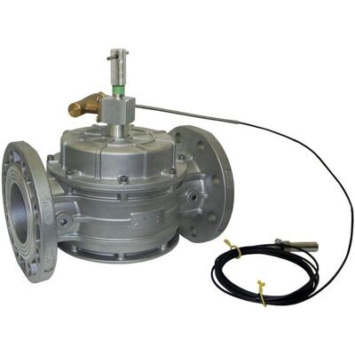 Ferrari Srl - Válvula de corte de combustible embridada con sensor térmico - 1 bar - brida - Valve Ferrari Srl - Válvula de corte de combustible embridada con sensor térmico - 1 bar - brida - Valve
