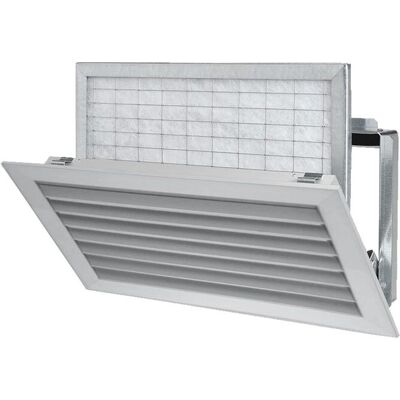 Ferrari Srl - Rejilla de aspiración de aluminio 1000x400mm - Paso 25 mm - Aluminio - Ventilación Ferrari Srl - Rejilla de aspiración de aluminio 1000x400mm - Paso 25 mm - Aluminio - Ventilación