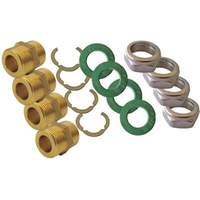 Ferrari Srl - Kit de racores Fertwin dn25 1/4 Ferrari Srl - Kit de racores Fertwin dn25 1/4