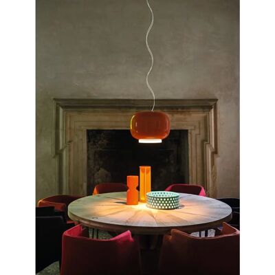 Foscarini Chouchin 1 LED Pendelleuchte - Dimmerbar, Orange, 40cm Foscarini Chouchin 1 LED Pendelleuchte - Dimmerbar, Orange, 40cm