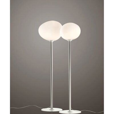 Foscarini Gregg Grande Weiße Tischlampe - Lampe Foscarini Gregg Grande Weiße Tischlampe - Lampe