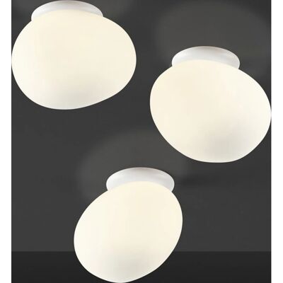 Foscarini Gregg Weiße Decken/Wandleuchte - Beleuchtung Foscarini Gregg Weiße Decken/Wandleuchte - Beleuchtung