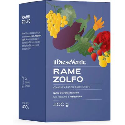 MARCA Concime rame + zolfo GR.400 MARCA Concime rame + zolfo GR.400