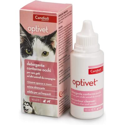 Candioli Optivet Detergente per Occhi - Cani & Gatti 50ml Candioli Optivet Detergente per Occhi - Cani & Gatti 50ml