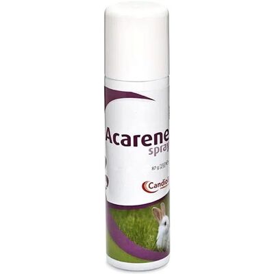 Candioli Acarene - Spray antiparassitario per uccelli e roditori - 300ml Candioli Acarene - Spray antiparassitario per uccelli e roditori - 300ml