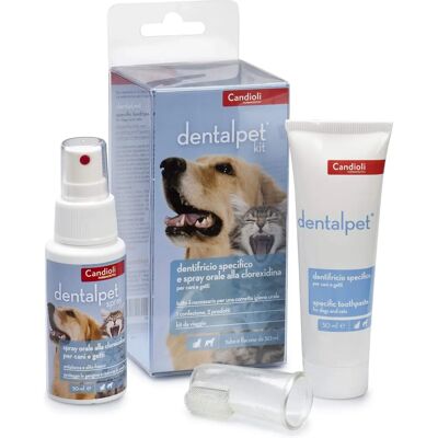 Kit Igiene Orale Candioli - Per Cani e Gatti Kit Igiene Orale Candioli - Per Cani e Gatti