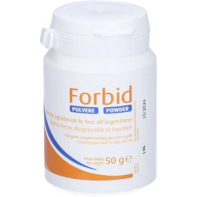 Candioli Forbid 50g Integratore Animali - Previene Coprofagia Candioli Forbid 50g Integratore Animali - Previene Coprofagia