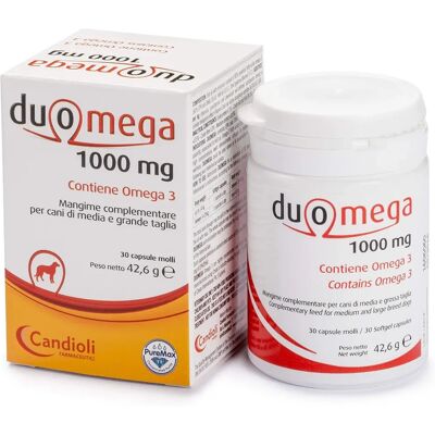 Complément d'oméga-3 pour Chiens - Grandes Races - 30 Capsules - Publicité Complément d'oméga-3 pour Chiens - Grandes Races - 30 Capsules - Publicité