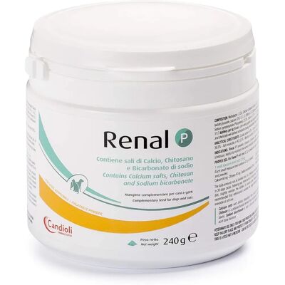 Candioli Renal P Integratore - Supporto alla salute urinaria di cani e gatti Candioli Renal P Integratore - Supporto alla salute urinaria di cani e gatti