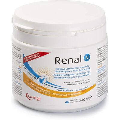 Candioli Renal N Supporto - Supporto Renale e Digestivo per Animali Candioli Renal N Supporto - Supporto Renale e Digestivo per Animali
