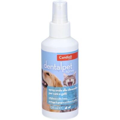 Spray Dentale Candioli per Cani e Gatti - Controllo Placca & Tartaro Spray Dentale Candioli per Cani e Gatti - Controllo Placca & Tartaro