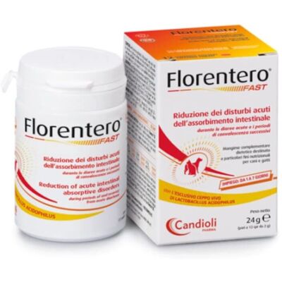 Candioli Florentero Fast Integratore Dietetico - 12 Compresse per Cani e Gatti Candioli Florentero Fast Integratore Dietetico - 12 Compresse per Cani e Gatti
