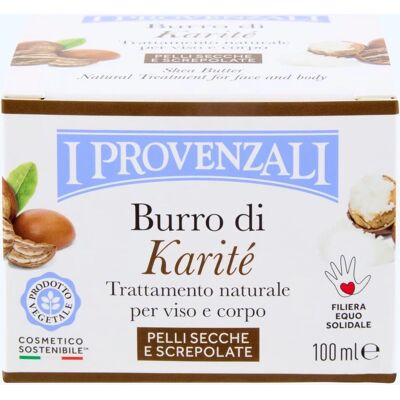 Provenzali Beurre de Karité Corps & Visage 100ml - Soin Nourrissant Naturel Provenzali Beurre de Karité Corps & Visage 100ml - Soin Nourrissant Naturel