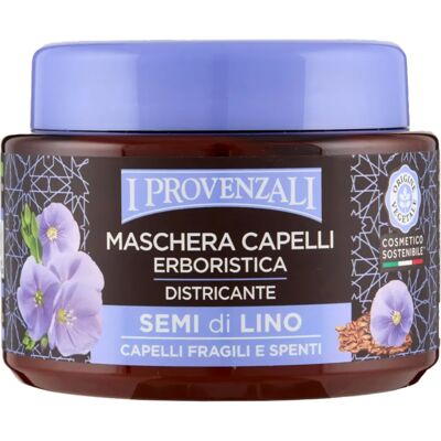 Provenzali - Masque Capillaire Lin - Masque pour cheveux colorés Provenzali - Masque Capillaire Lin - Masque pour cheveux colorés
