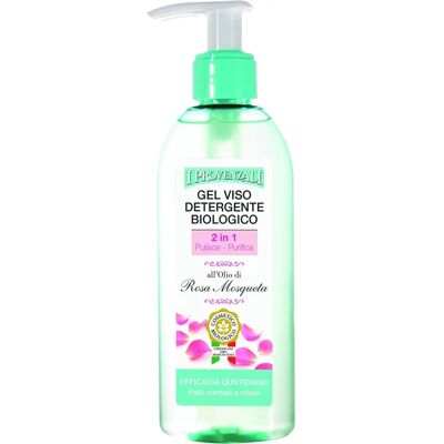 Provenzali Rosa Mosqueta 150 ml - Detergente viso biologico Provenzali Rosa Mosqueta 150 ml - Detergente viso biologico