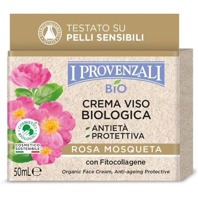 Crema Viso Bio Rosa Mosqueta Provenzali - Anti-invecchiamento Crema Viso Bio Rosa Mosqueta Provenzali - Anti-invecchiamento
