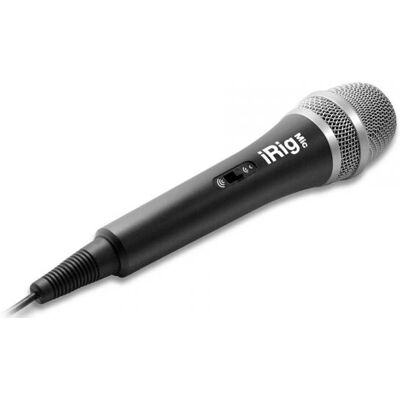 IK Multimedia iRig Mic Nero - Microfono portatile per iOS & Android IK Multimedia iRig Mic Nero - Microfono portatile per iOS & Android