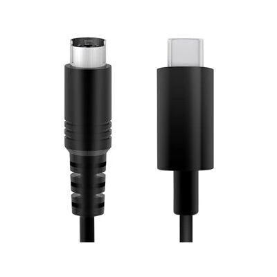 IK Multimedia USB-C to Mini-DIN Cable - 60cm - Black IK Multimedia USB-C to Mini-DIN Cable - 60cm - Black