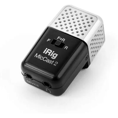 IK Multimedia iRig Mic Cast 2 Microphone - Condenser Microphone IK Multimedia iRig Mic Cast 2 Microphone - Condenser Microphone