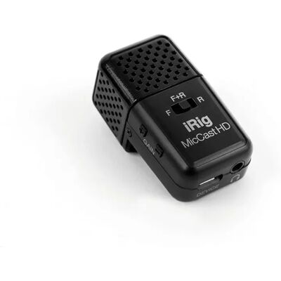IK Multimedia iRig Mic Cast HD - Hordozható Kétoldalas Digitális USB-Mikrofon IK Multimedia iRig Mic Cast HD - Hordozható Kétoldalas Digitális USB-Mikrofon