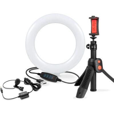 IK Multimedia iRig Mic Video Creator Bundle - Mikrofon-Set - Schwarz IK Multimedia iRig Mic Video Creator Bundle - Mikrofon-Set - Schwarz