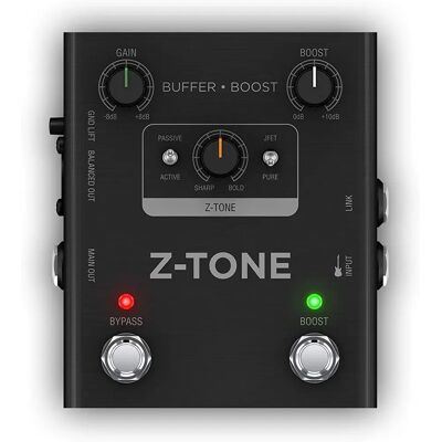 IK Multimedia Z-Tone Buffer Boost - Preamplifier a DI-Box s Boost IK Multimedia Z-Tone Buffer Boost - Preamplifier a DI-Box s Boost