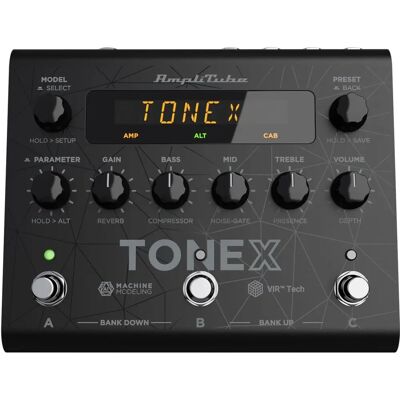 IK Multimedia ToneX Elektromos Gitár Erősítő Pedál - Gitár Pedál IK Multimedia ToneX Elektromos Gitár Erősítő Pedál - Gitár Pedál