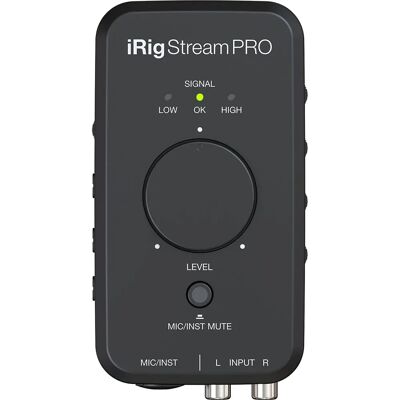 IK Multimedia iRig Stream Pro - Audio Interface - Schwarz IK Multimedia iRig Stream Pro - Audio Interface - Schwarz