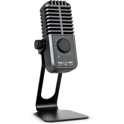 IK Multimedia iRig Stream Mic Pro - Kondensatormikrofon - Tragbares Streaming-Mikrofon IK Multimedia iRig Stream Mic Pro - Kondensatormikrofon - Tragbares Streaming-Mikrofon