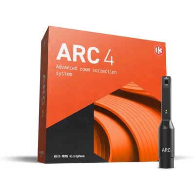 IK Multimedia ARC 4 Software - Acoustic Measurement Microphone - Studio Correction IK Multimedia ARC 4 Software - Acoustic Measurement Microphone - Studio Correction