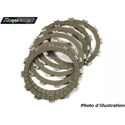 Kit Disques d’Embrayage Garnis Newfren Kawasaki KMX 125 86-04 - Publicité Kit Disques d’Embrayage Garnis Newfren Kawasaki KMX 125 86-04 - Publicité
