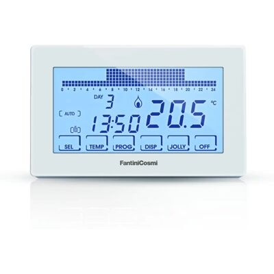 Termostato Fantini Cosmi CH180-230V - Programmazione settimanale Termostato Fantini Cosmi CH180-230V - Programmazione settimanale