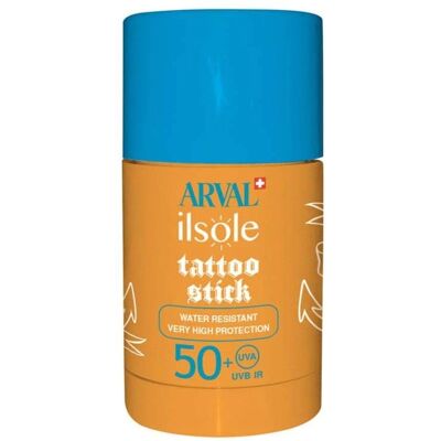 Arval SPF50+ Tatoeëerstift - Vannresistent - Beschermt tatoeages Arval SPF50+ Tatoeëerstift - Vannresistent - Beschermt tatoeages