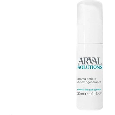 Arval Solution - Sistema di Cura della Pelle Naturale - Crema Rigenerante D-Tox - 30 ML Arval Solution - Sistema di Cura della Pelle Naturale - Crema Rigenerante D-Tox - 30 ML
