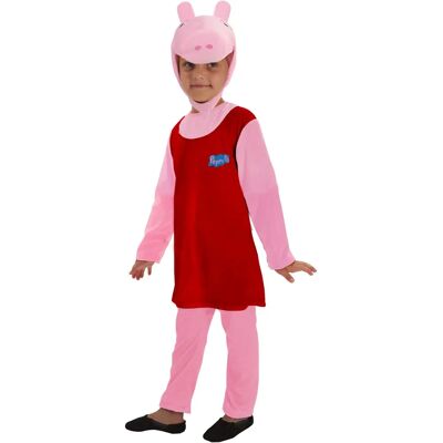 Ciao Srl. Peppa Pig Kostuum - Roze & Rood - Kinderkostuums Ciao Srl. Peppa Pig Kostuum - Roze & Rood - Kinderkostuums